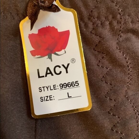 Lacy assorted embroidery design print panties L - Picture 6 of 9